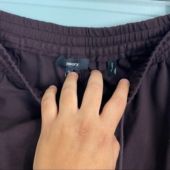 Theory Ponte Stirrup Leggings‎ Plum Sz M - Picture 5 of 10